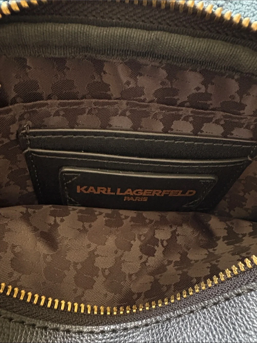Karl Lagerfeld Paris Maybelle Camera Crossbody Bag NWOT